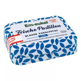 EM-EUKAL Färska pastiller blå eukalyptusfria, 20 g