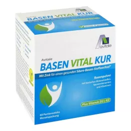 BASEN VITAL KUR plus Vitamin D3+K2 Pulver, 60 st