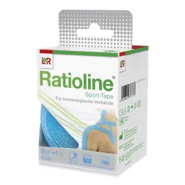 Ratioline sporttejp 5 cmx5 m turkos, 1 st