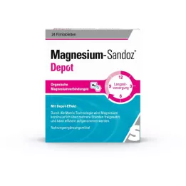Magnesium Sandoz Depot film tabletter, 24 st
