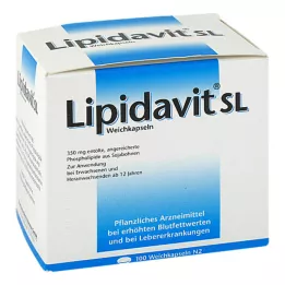 LIPIDAVIT SL Mjuka kapslar, 100 st