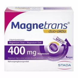 MAGNETRANS duo-aktiv 400 mg stickor, 50 st