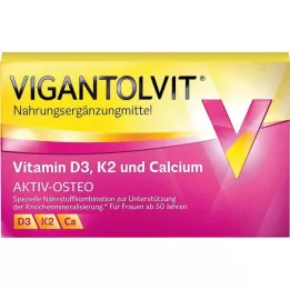 Vigantolvit Vitamin D3 K2 kalciumfilm tabletter, 30 st