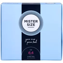 MISTER Storlek 64 kondomer, 36 stycken