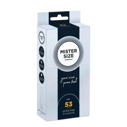 MISTER Kondomer i storlek 53, 10 st