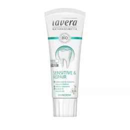 Lavera Tandkrämskänslig och reparation med fluorid, 75 ml