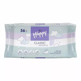 BELLA Happy Baby våtservetter känsliga w.Klickv., 56 st