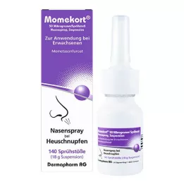 MOMEKORT 50 μg/spray nässpraysuspension 140 vuxna, 18 g