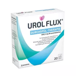UROL FLUX Spolbehandling 400,5 mg brustabletter, 20 st