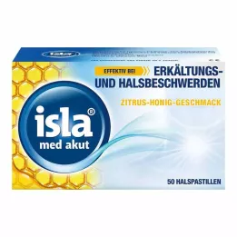 ISLA MED akuta citrushonungspastiller, 50 st