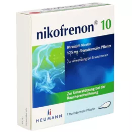 NIKOFRENON 10 Heumann Transdermal Pavement, 7 st