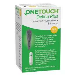 ONE TOUCH Delica Plus nållancetter, 200 st