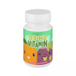 VITAMIN D3+K2 Barntuggtabletter veganska, 120 st