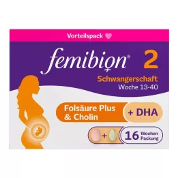 FEMIBION 2 Graviditetskombinationsförpackning, 2X112 st