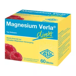 MAGNESIUM VERLA direktgranulat hallon, 60 st