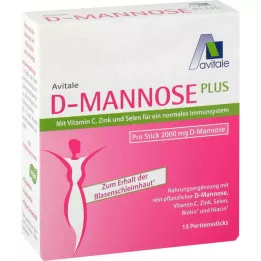 D-Mannose Plus 2000 mg pinnar, 15x2.47 g