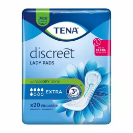 TENA LADY Diskreta insatser extra, 20 stycken