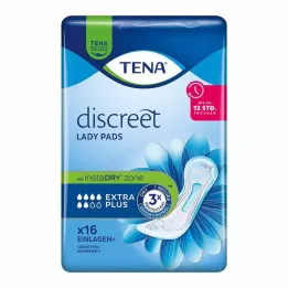 TENA LADY Diskreta insatser extra plus, 16 stycken