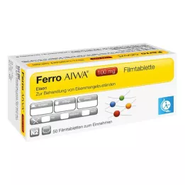 FERRO AIWA 100 mg filmdragerade tabletter, 50 st
