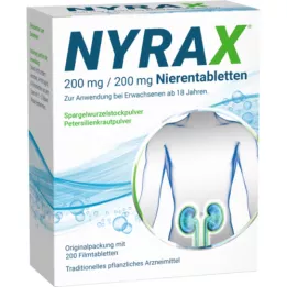NYRAX 200 mg/200 mg njurtabletter, 200 st