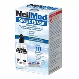 NEILMED Sinussköljning Nas.du.+Nas.Sp.Salz 10 DosBtl, 1 P