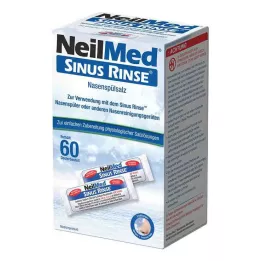 NEILMED Sinus Skölj nässkölj saltlösning påse, 60X2,4 g