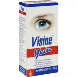 VISINE Yxin 0,5 mg/ml ögondroppar, 15 ml