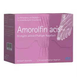 AMOROLFIN acis 50 mg/ml aktiv ingrediens nagellack, 3 ml