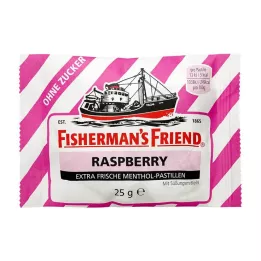 FISHERMANS FRIEND Hallonsockerfria pastiller, 25 g