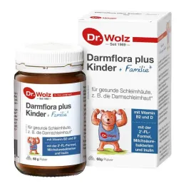 Tarmflora plus barn + familjepulver, 68 g