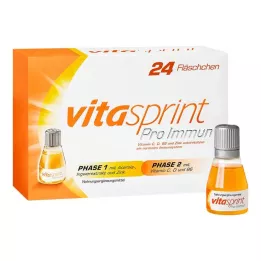 VITASPRINT Pro Immun dricksflaskor, 24 st
