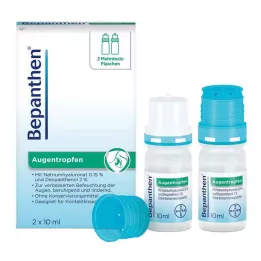 BEPANTHEN Ögondroppar, 2X10 ml