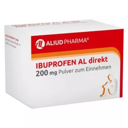 IBUPROFEN AL direkt 200 mg pulver för oral användning, 20 st