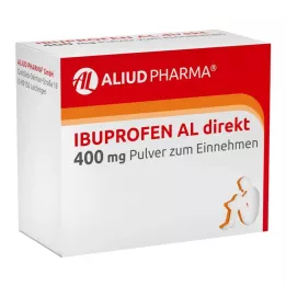 IBUPROFEN AL direkt 400 mg pulver för oral användning, 20 st