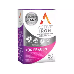 ACTIVE IRON Järn och vitamin B Complex plus, 60 st