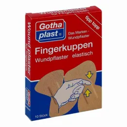 Gothaplast fingertoppsplastresår 2 storlekar, 10 st