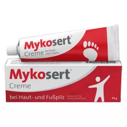 MYKOSERT Kräm mot hud- och fotsvamp, 50 g