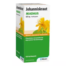 JOHANNISKRAUT MADAUS 425 mg hårda kapslar, 100 st