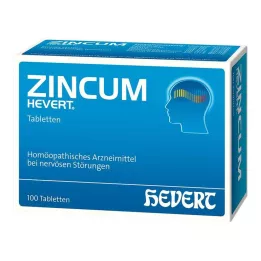 ZINCUM HEVERT Tabletter, 100 st