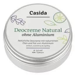 DEO CREME utan naturaluminium, 50 ml