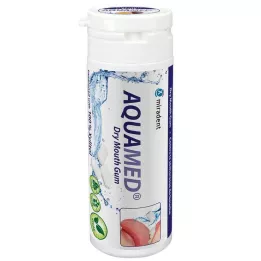 MIRADENT Aquamed Muntorrt tuggummi, 30 g