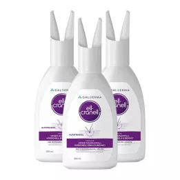 ELL-CRANELL 250 mikrogram/ml lösning för användning på huvudet, 3x200 ml