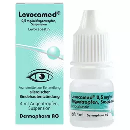 LEVOCAMED 0,5 mg/ml ögondroppar suspension, 4 ml