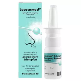 LEVOCAMED 0,5 mg/ml nässpraysuspension, 5 ml