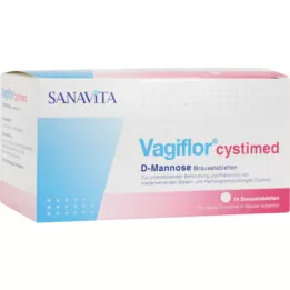 VAGIFLOR Cystimed D-Mannose Brewer-tabletter, 14 st