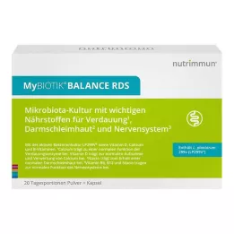MYBIOTIK BALANCE RDS 20x2 g Plv.+20 kapslar, 1 P