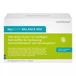 MYBIOTIK BALANCE RDS 40x2 g Plv.+40 kapslar, 1 P
