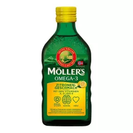 MÖLLERS Omega-3 citronsmakolja, 250 ml