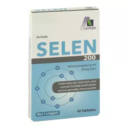 SELEN 200 µg tabletter, 60 st