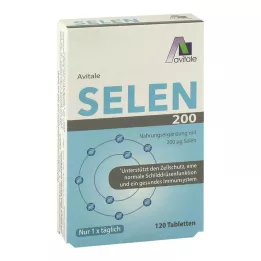 SELEN 200 µg tabletter, 120 st